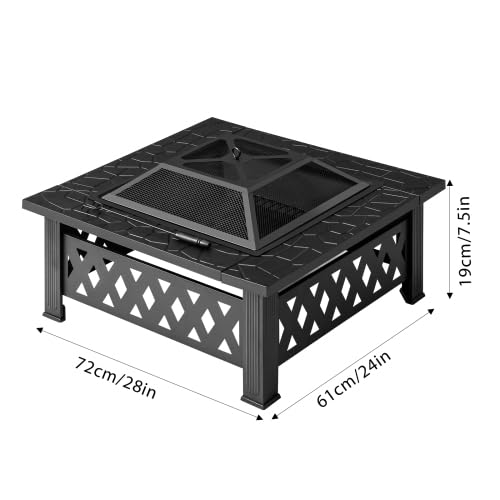 32 Inch Wood Burning Fire Pit Y396332