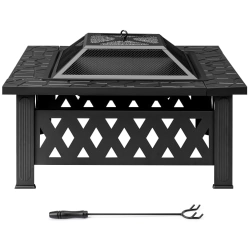 32 Inch Wood Burning Fire Pit Y396332