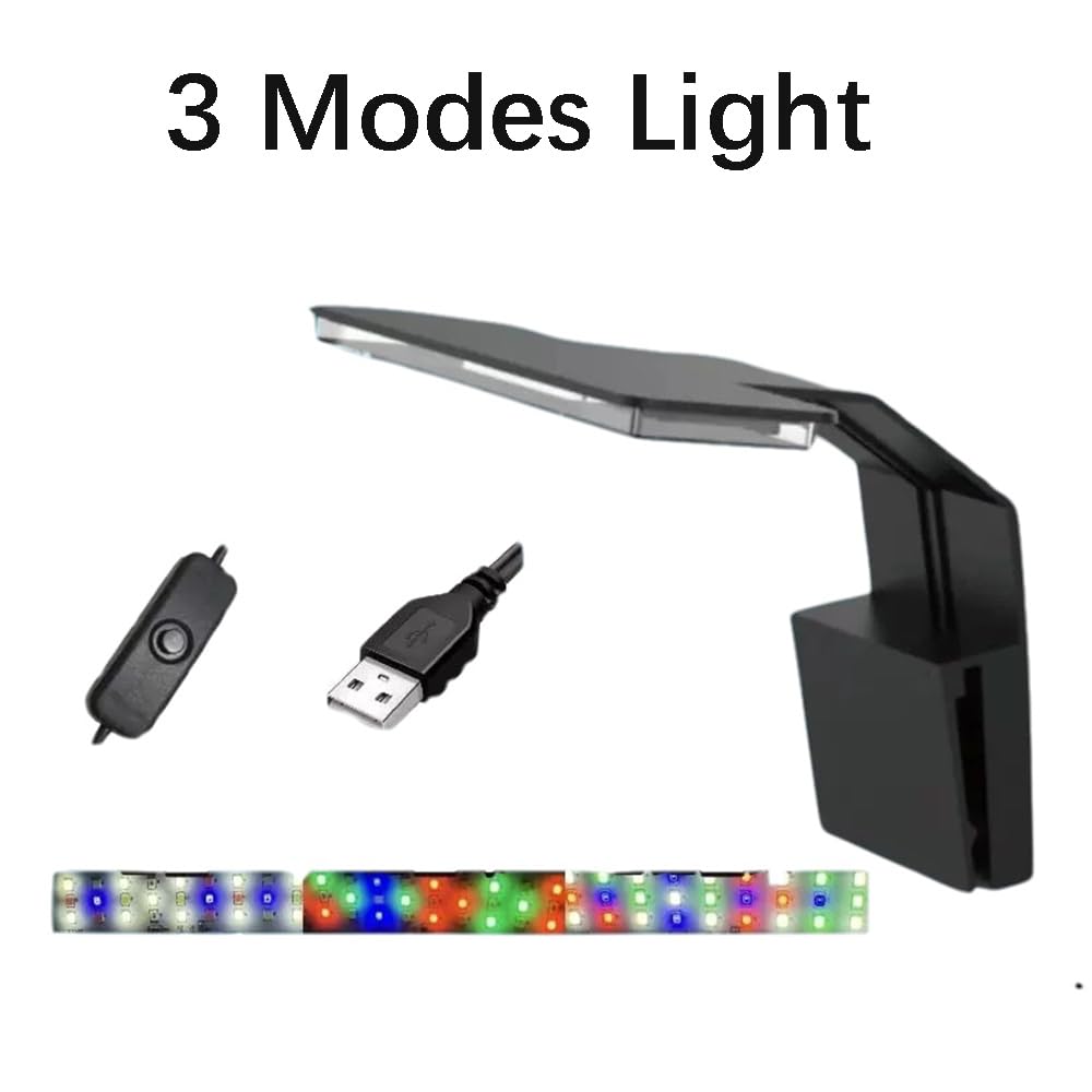 7W Clip On Aquarium Light with White Red Blue Green LED T607307