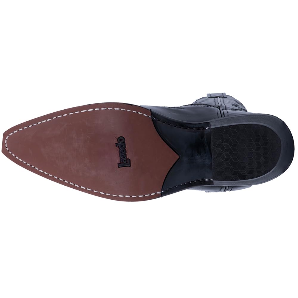 Black Mid Calf Pull On Boots G348372