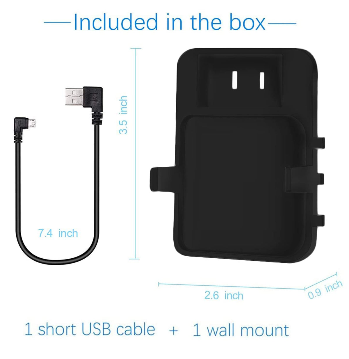 Wall Mount Bracket Holder for Camera (Black) Y79263
