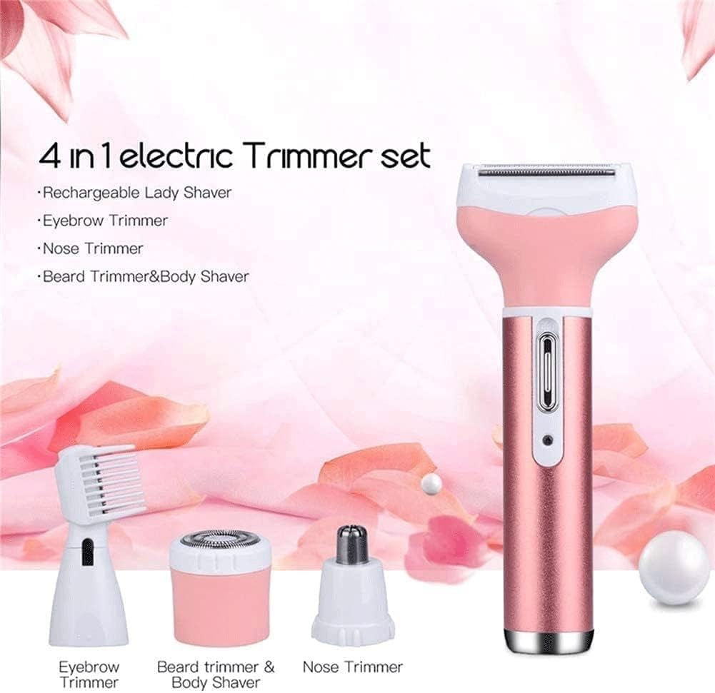 Cordless Rechargeable Wet & Dry Facial Hair Removal Shaver & Trimmer Y6597
