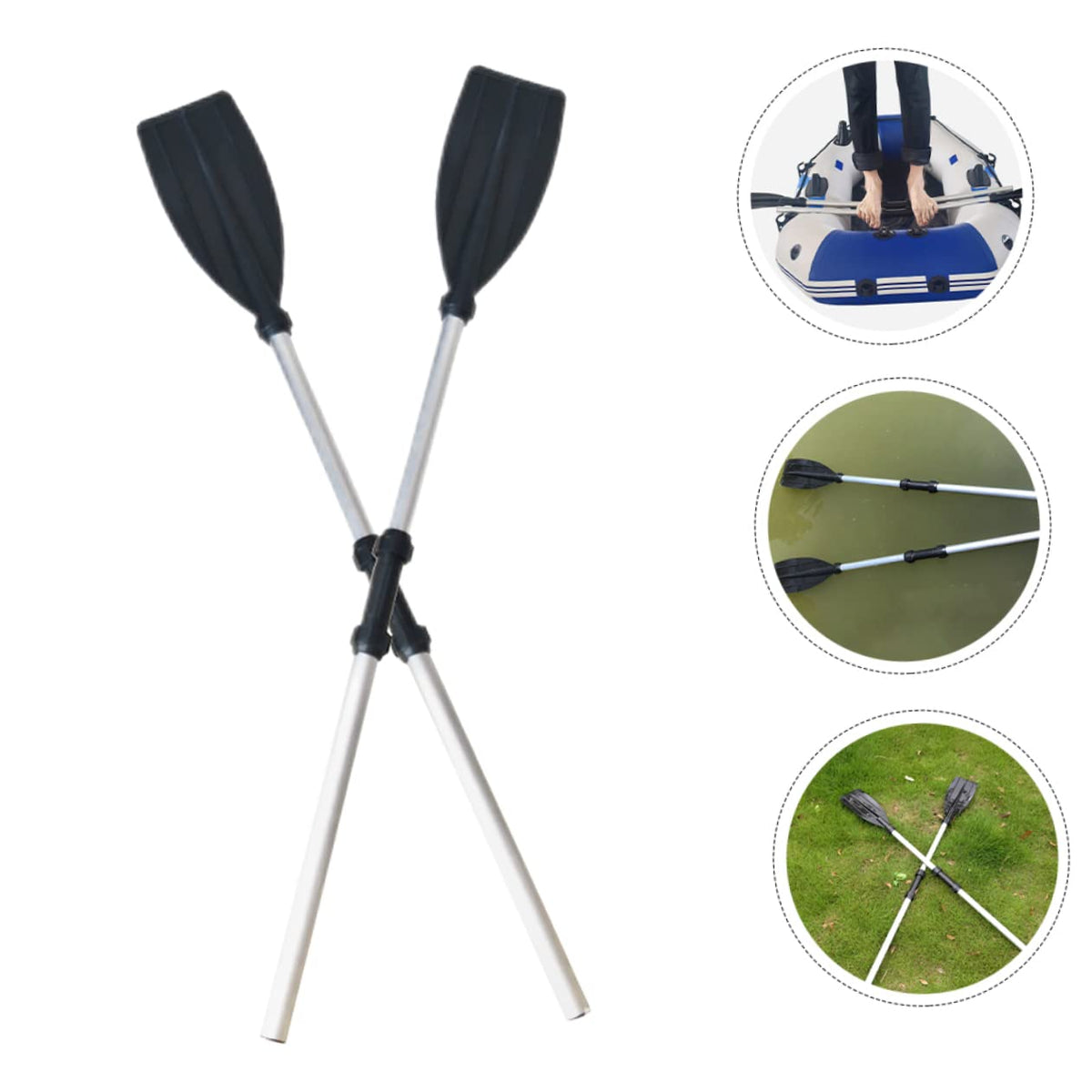 Telescopic Aluminum Alloy Kayak Paddles G967