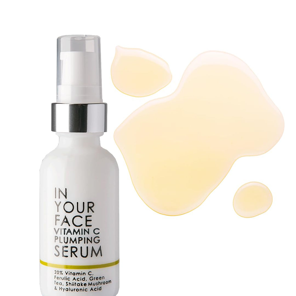 Vitamin C Hydrating Brightening Face Serum with Hyaluronic Acid 1oz M2230