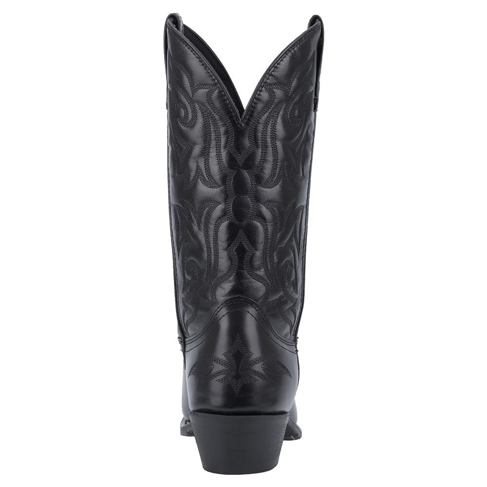 Black Mid Calf Pull On Boots G348372