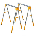 2 Pack Adjustable Steel Saw Horses Z2304