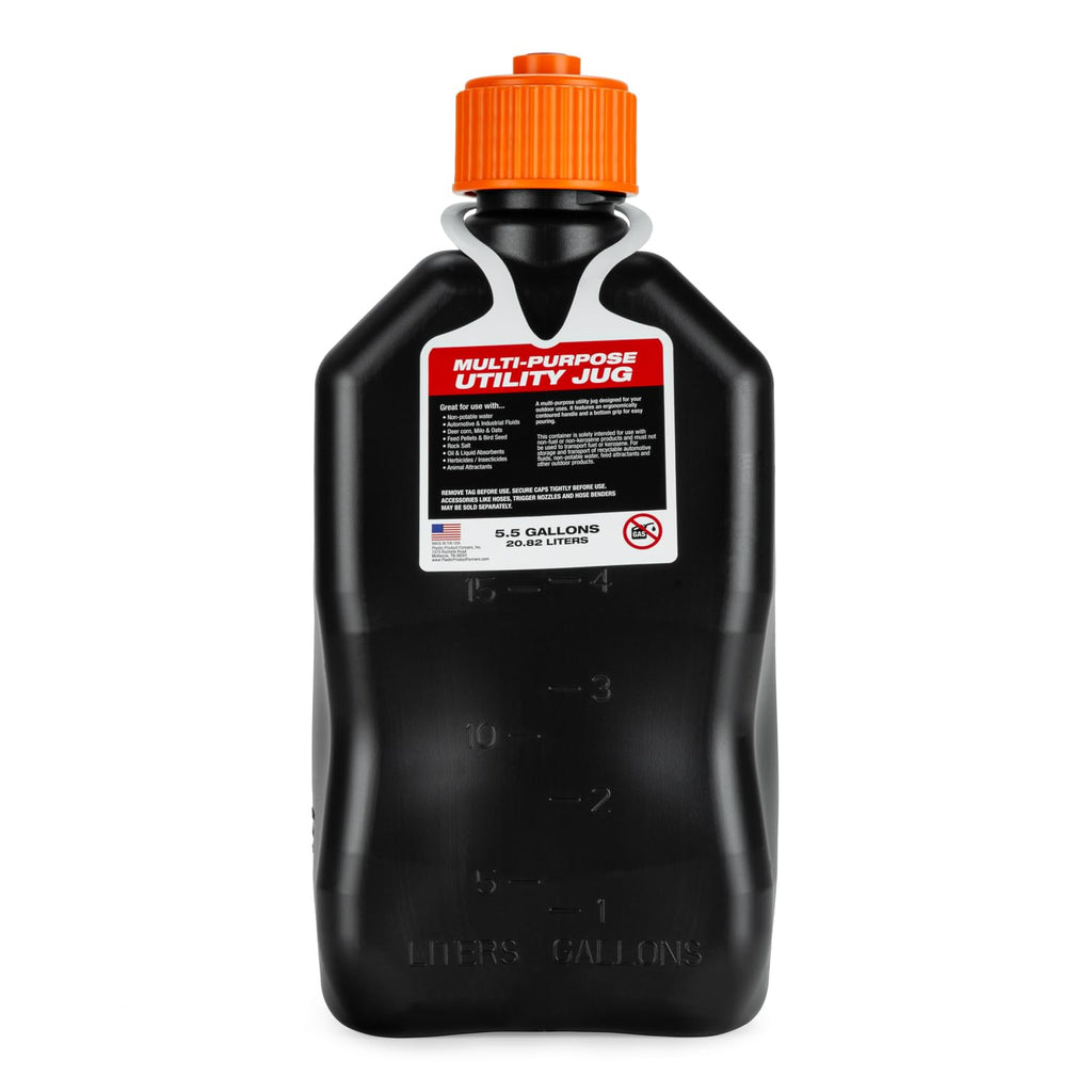 5.5 Gallon Square Jug with Filler Hose S48318