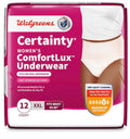 Women's Maximum Absorbency Underwear, XXL, 12 Count C4225