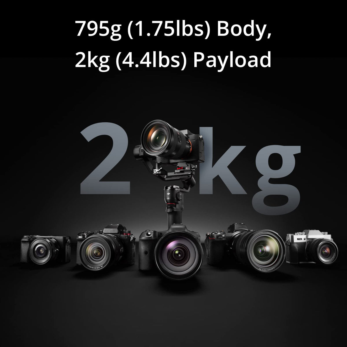 3-Axis Mirrorless Gimbal Stabilizer L859283