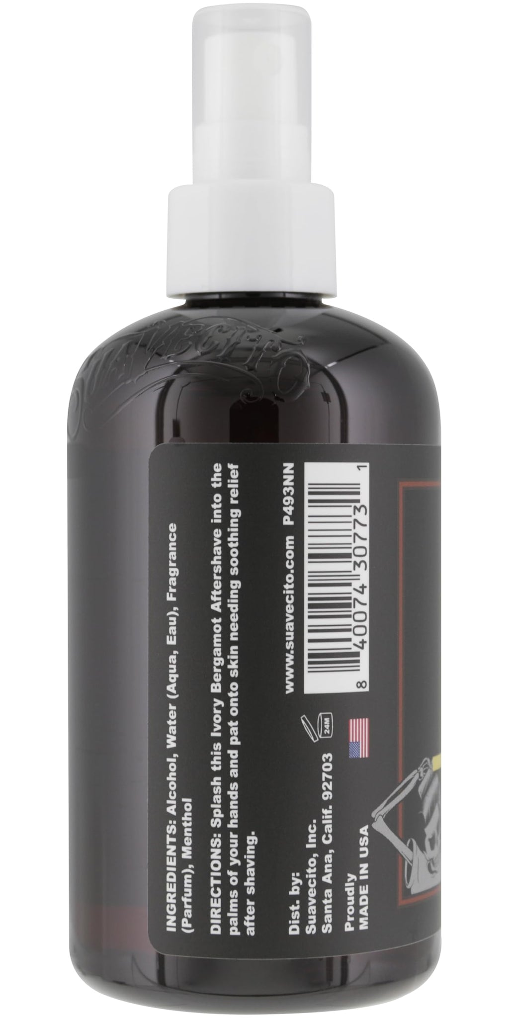 Black Amber Aftershave 8 oz Pump Spray W95423