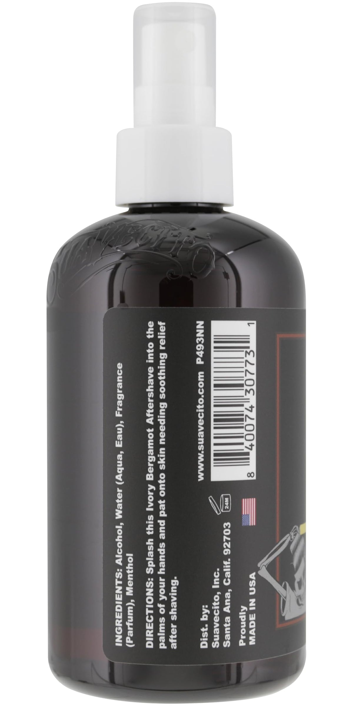 Black Amber Aftershave 8 oz Pump Spray W95423