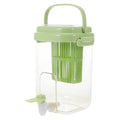 Green 2L Drink Dispenser with Faucet Q264
