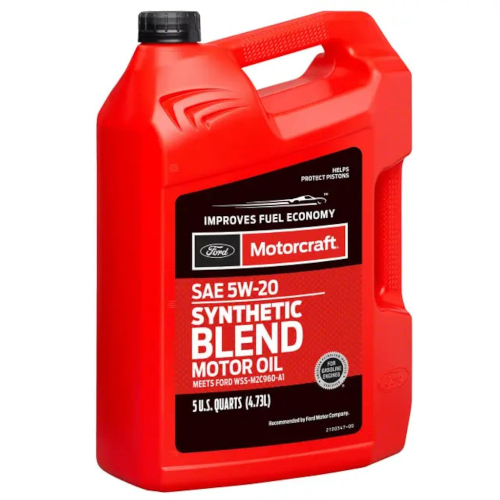 5W-20 Synthetic Blend Motor Oil 5 Quart T40446