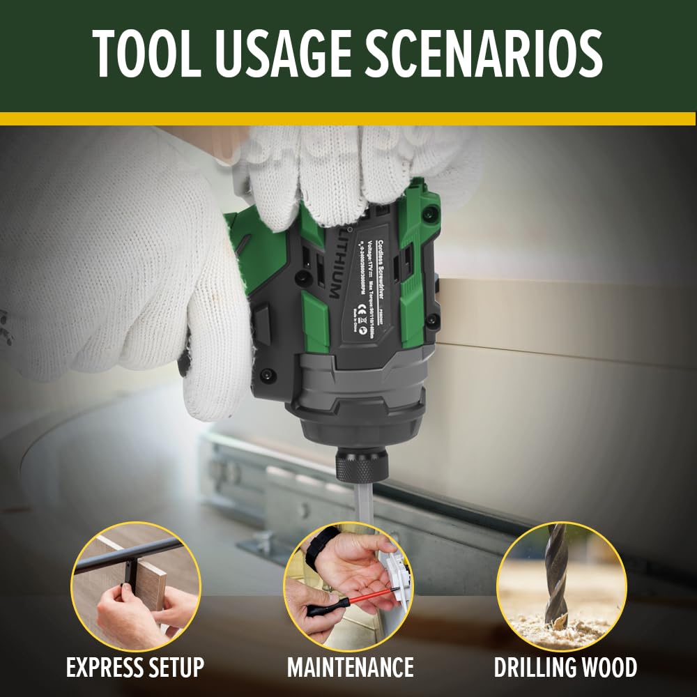 Cordless Drill & Impact Driver Set L128700