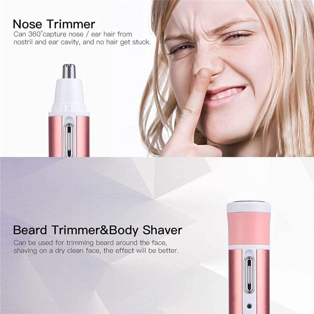 Cordless Rechargeable Wet & Dry Facial Hair Removal Shaver & Trimmer Y6597