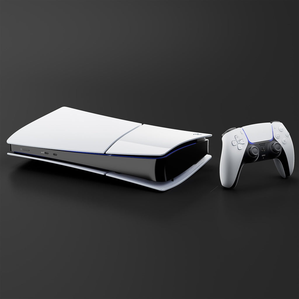 White Slim Digital Edition Gaming Console T6188