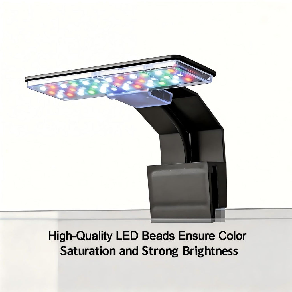 7W Clip On Aquarium Light with White Red Blue Green LED T607307