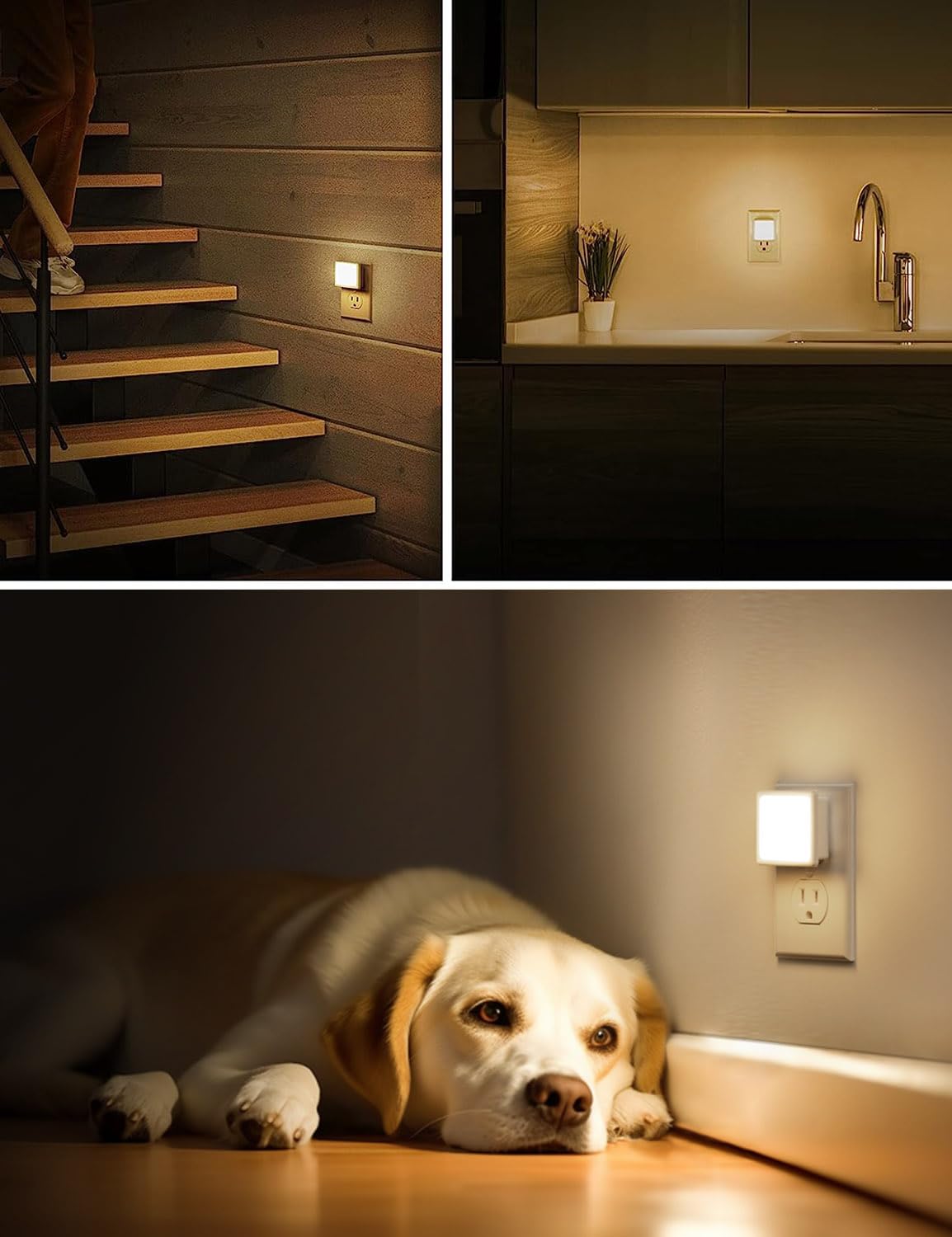 0.3W Plug in Night Lights 2-Pack K61380