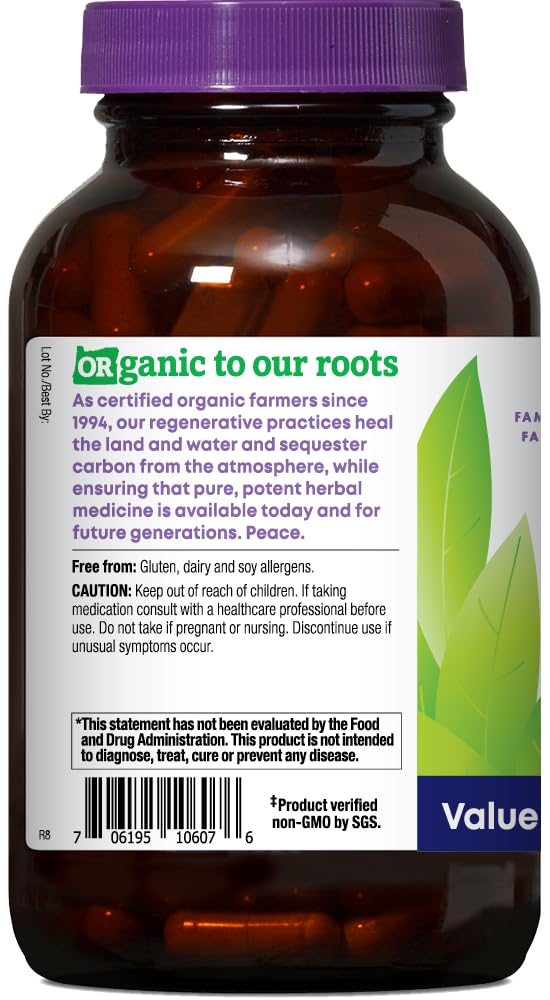 Organic Ashwagandha Herbal Supplements 180 Count B15858