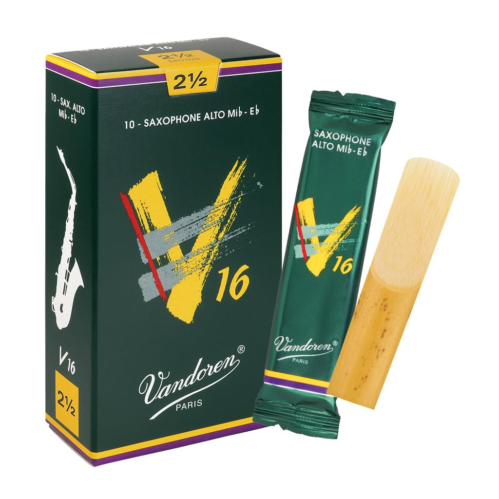Alto Sax V16 Reeds Strength 2.5 Box of 10 H51363