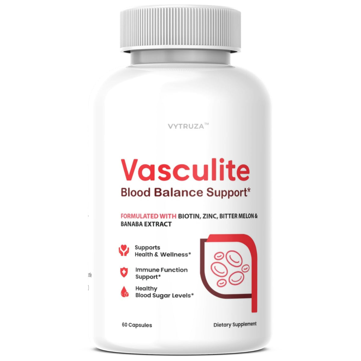 60 Capsules Blood Flow Support Supplement H80390