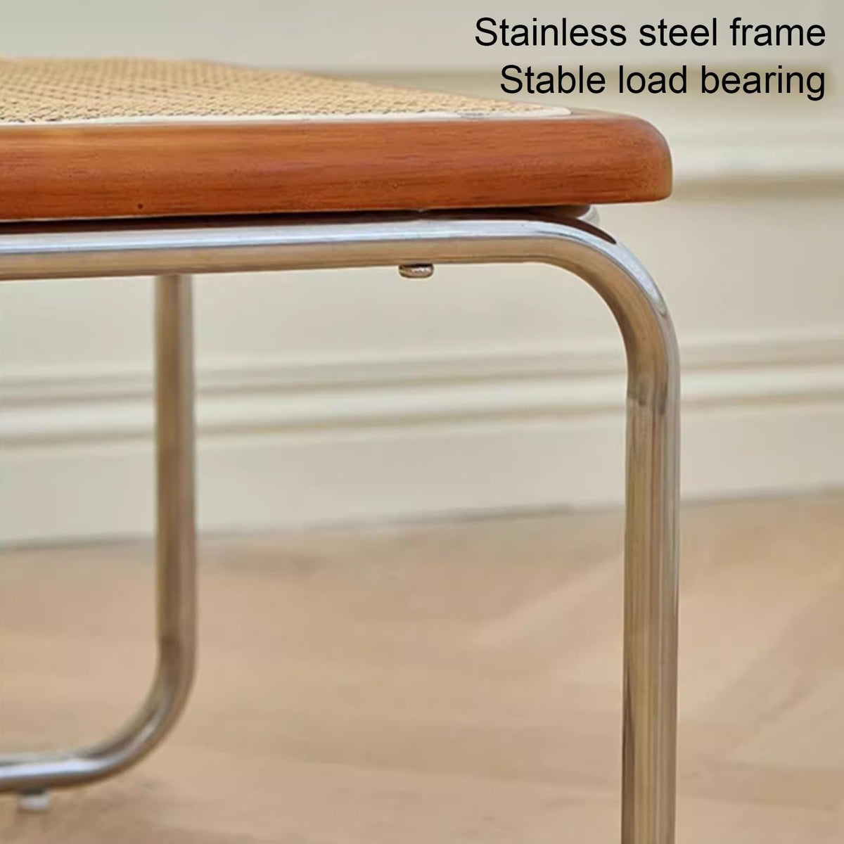 Mid Century Modern Coffee Table Set of 2 Square Metal Base U342791