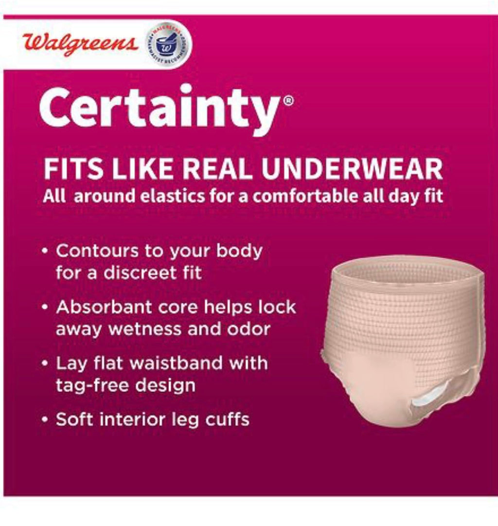 Women's Maximum Absorbency Underwear, XXL, 12 Count C4225