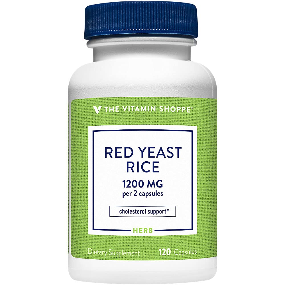 Red Yeast Rice 1200 MG 120 Capsules I872