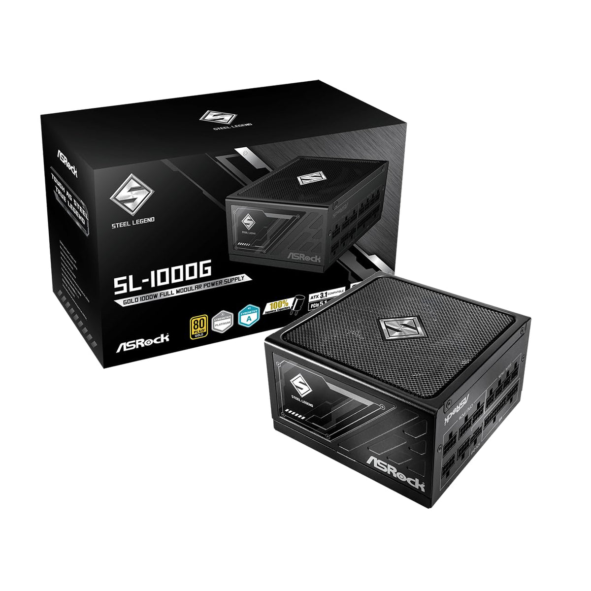 1000W 80 Plus Gold Full Modular Power Supply H2734