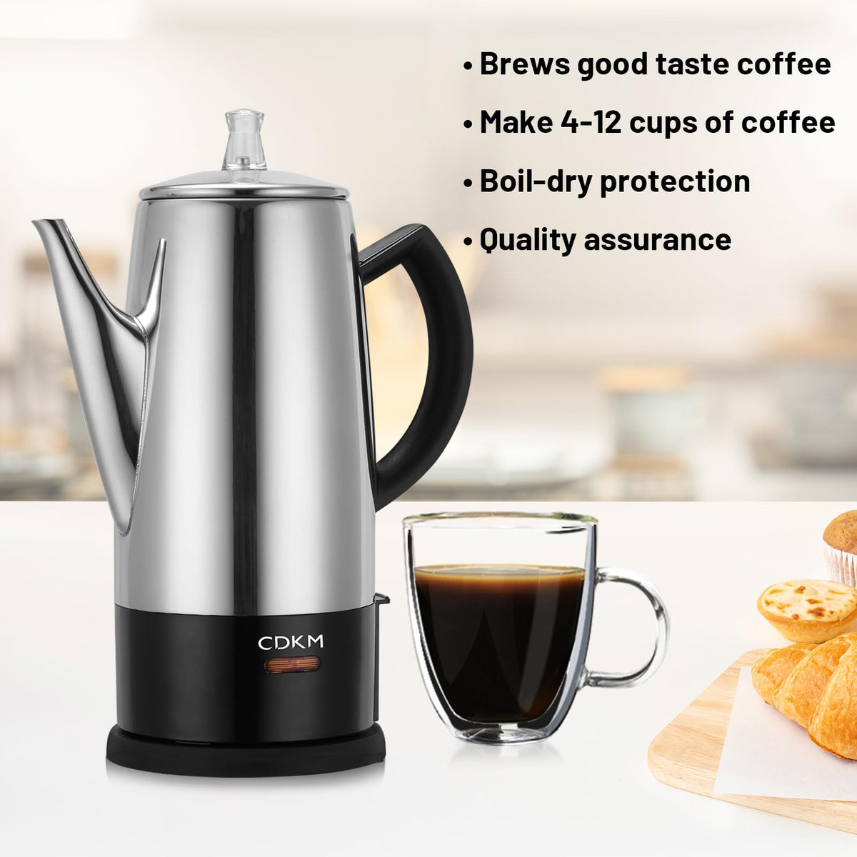12-Cup Electric Percolator H193001