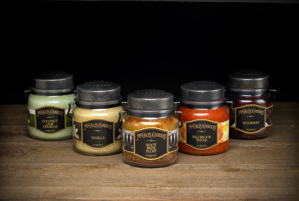 16 oz Two-Wick Vanilla Scented Candle K7601