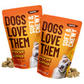 Soft & Chewy Pumpkin Dog Treats 8oz 2 Pack V51399