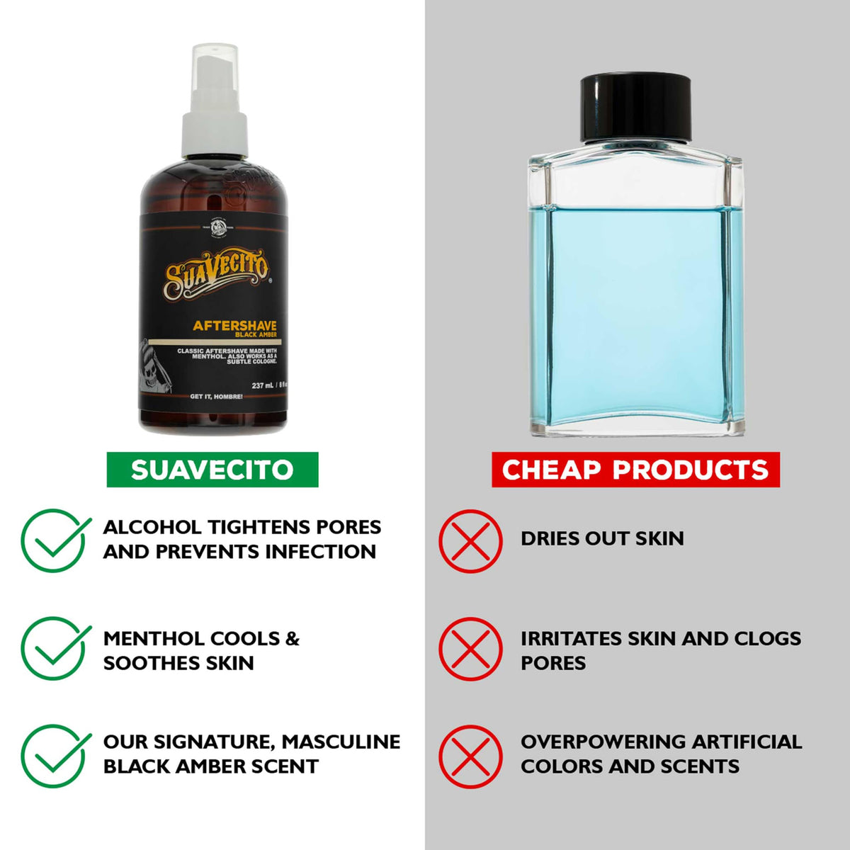 Black Amber Aftershave 8 oz Pump Spray W95423