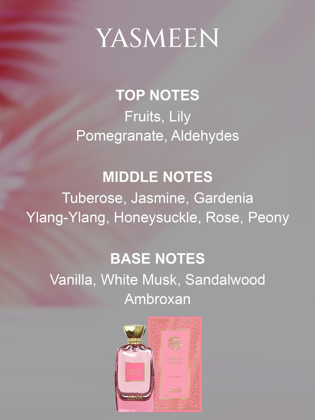 Eau de Parfum Spray 3.4oz Floral Fruity Perfume F302843