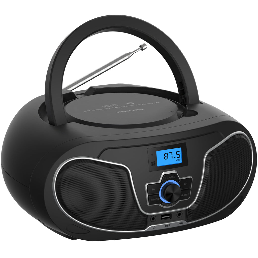 Portable Bluetooth CD Player Boombox with FM Radio H9841