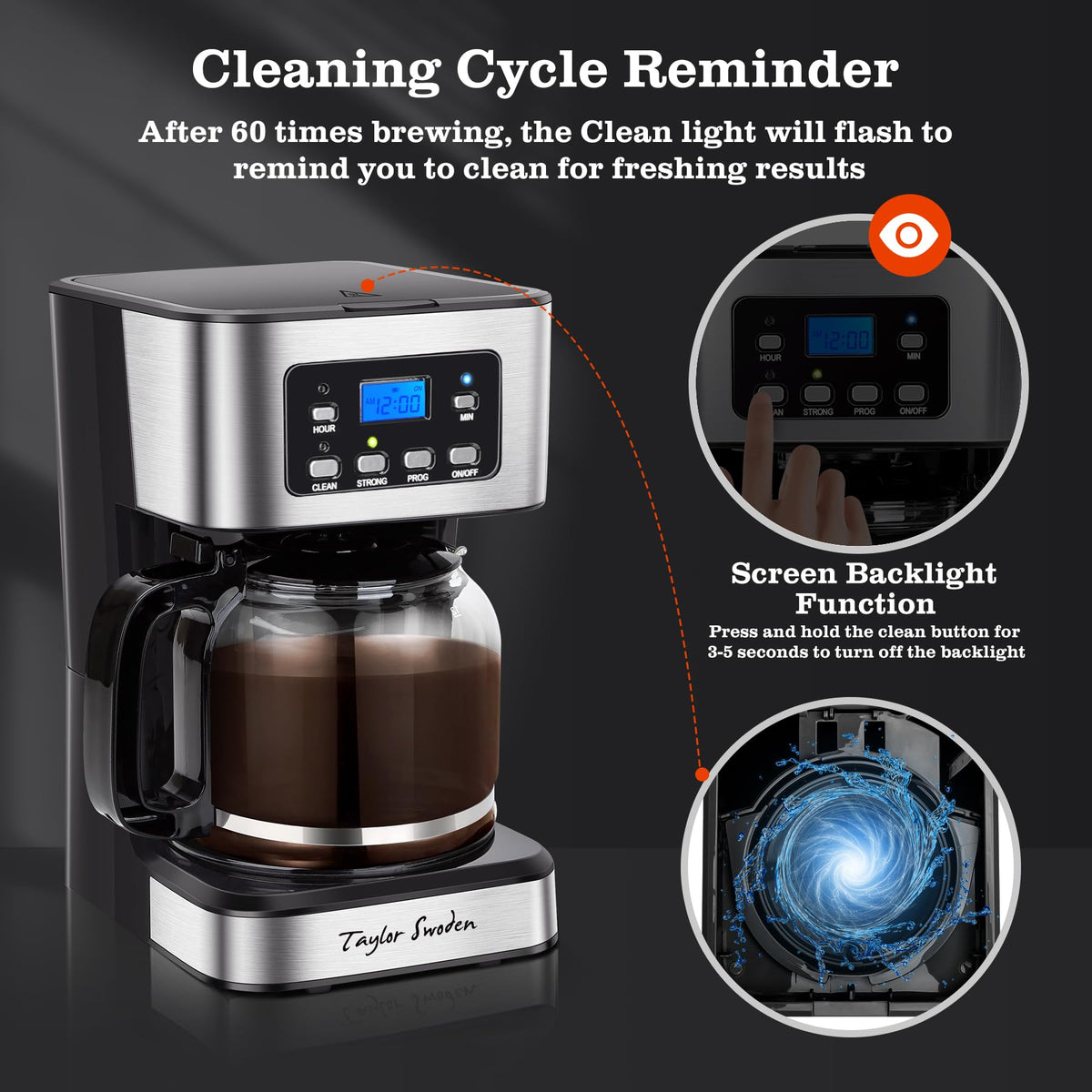 12-Cup Programmable Coffee Maker X6582