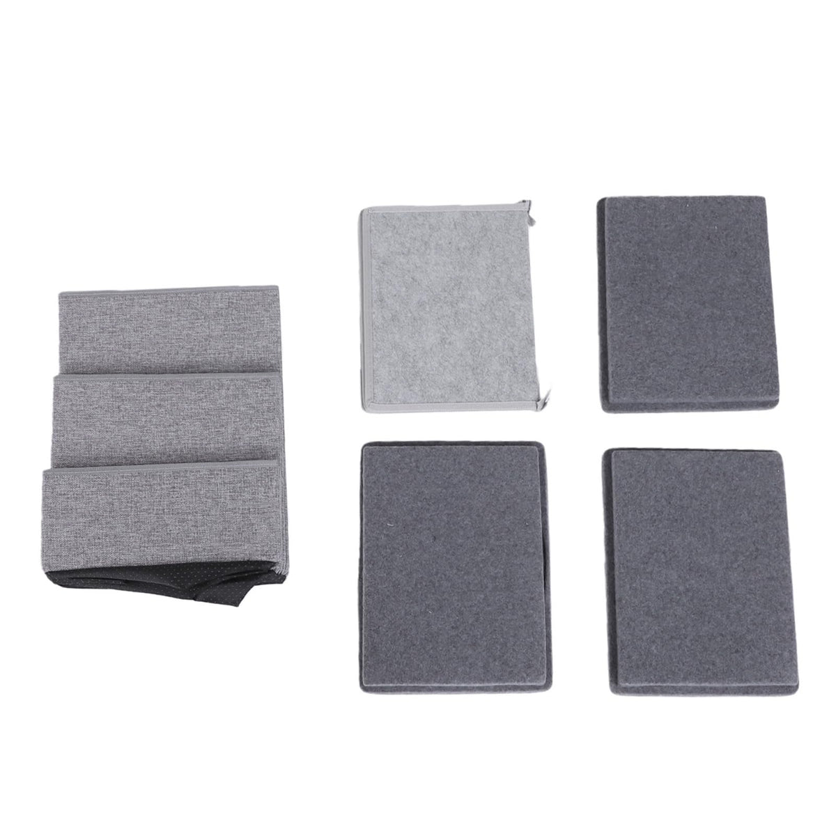 Foldable 3 Step Dog Stairs with Storage B35289