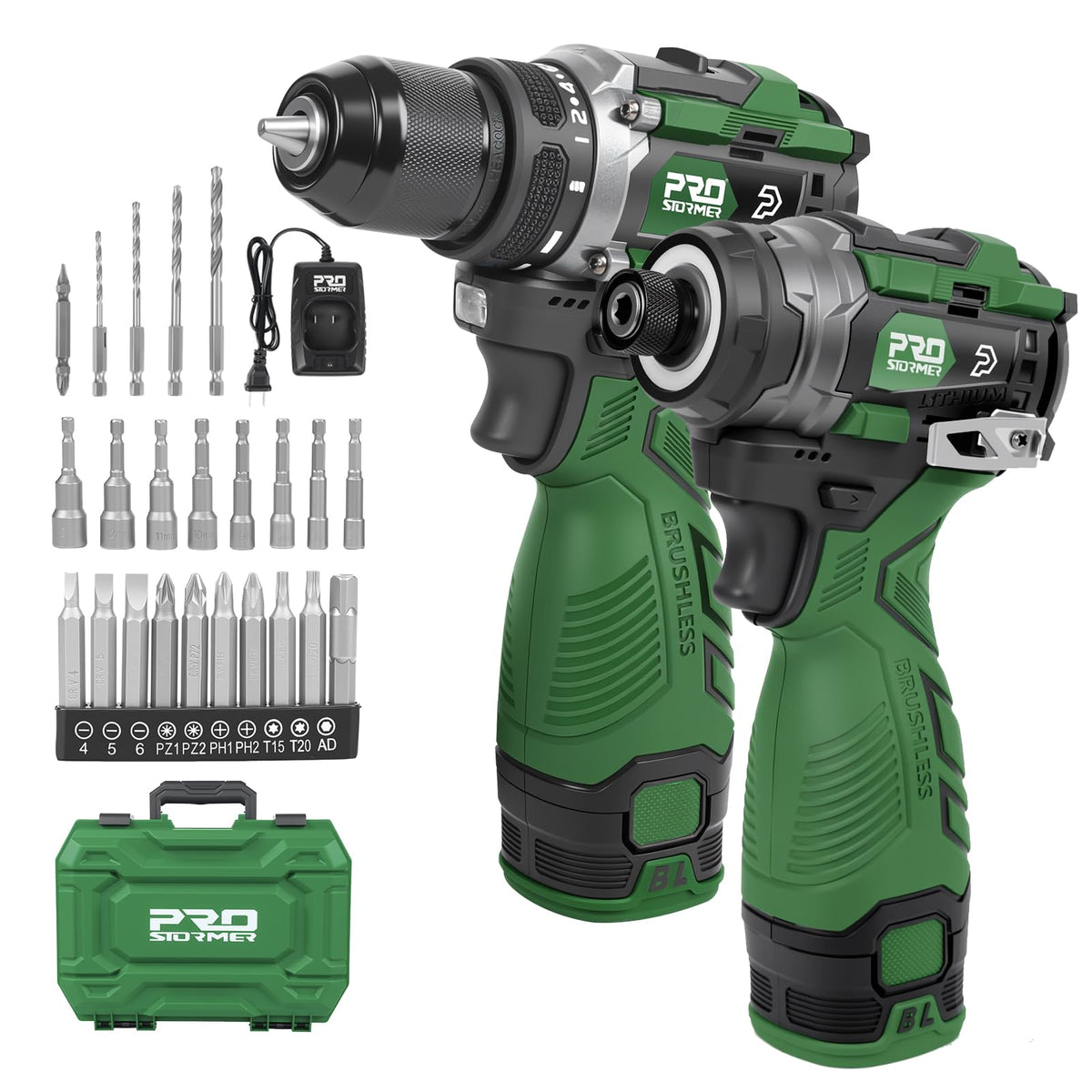 Cordless Drill & Impact Driver Set L128700