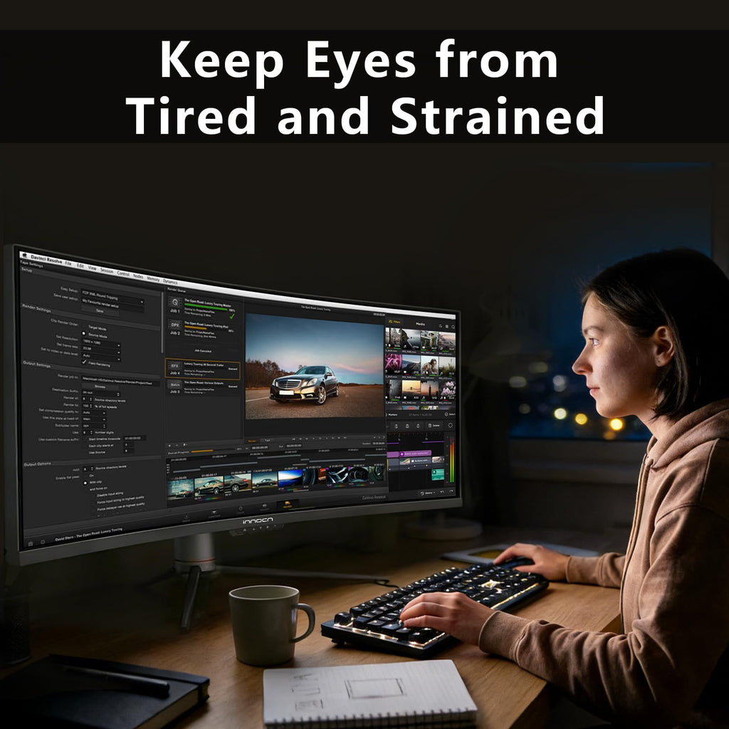 49" Curved Ultrawide Gaming Monitor 144Hz Y926352