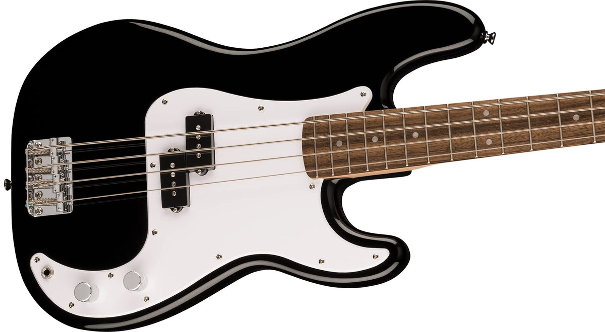 Black Precision Bass Guitar with Amplifier and Cable I24949