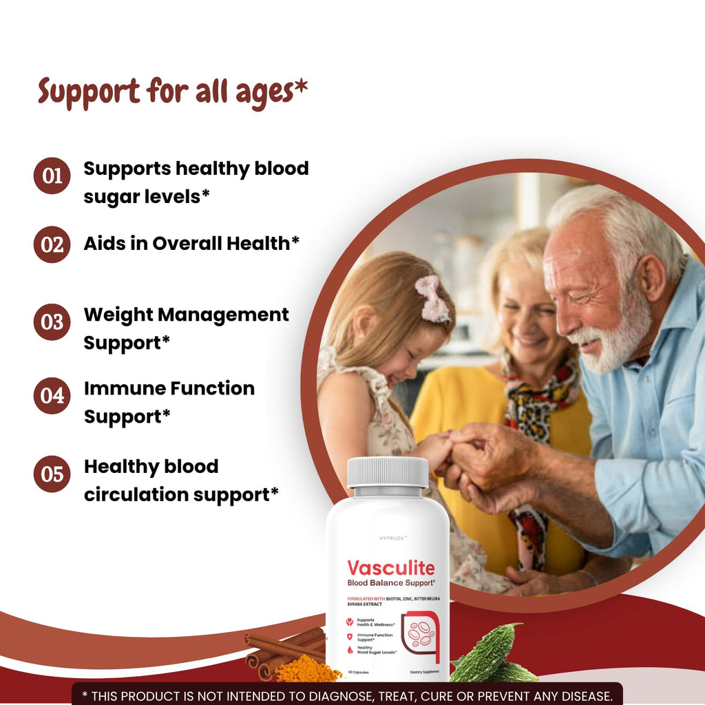 60 Capsules Blood Flow Support Supplement H80390