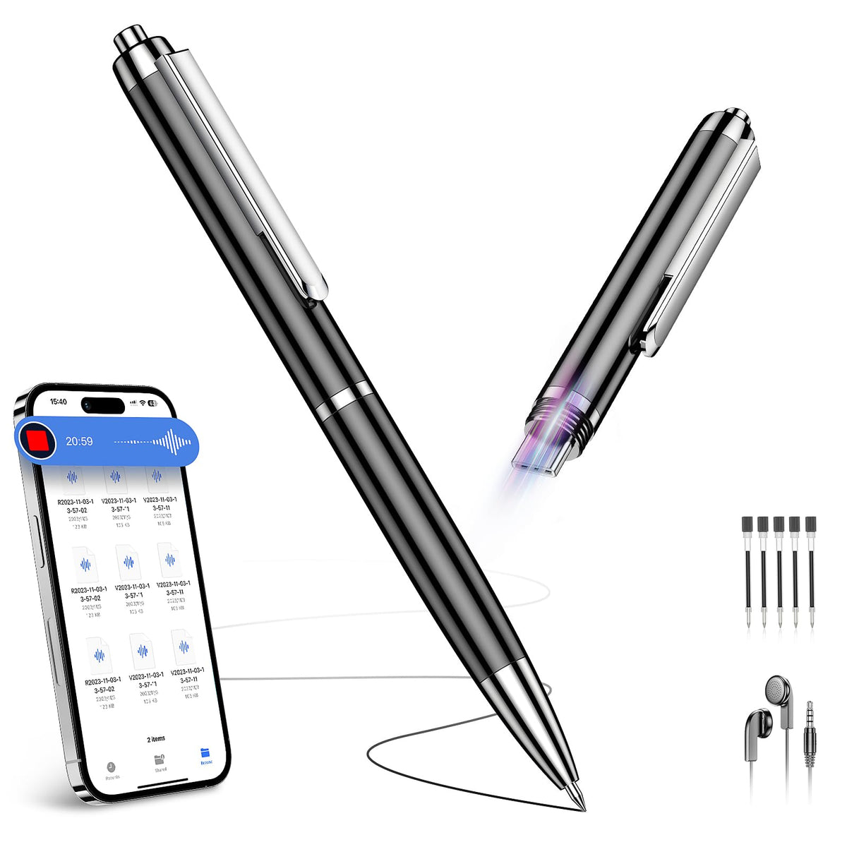 Voice Recorder with USB Type-C Playback I883958