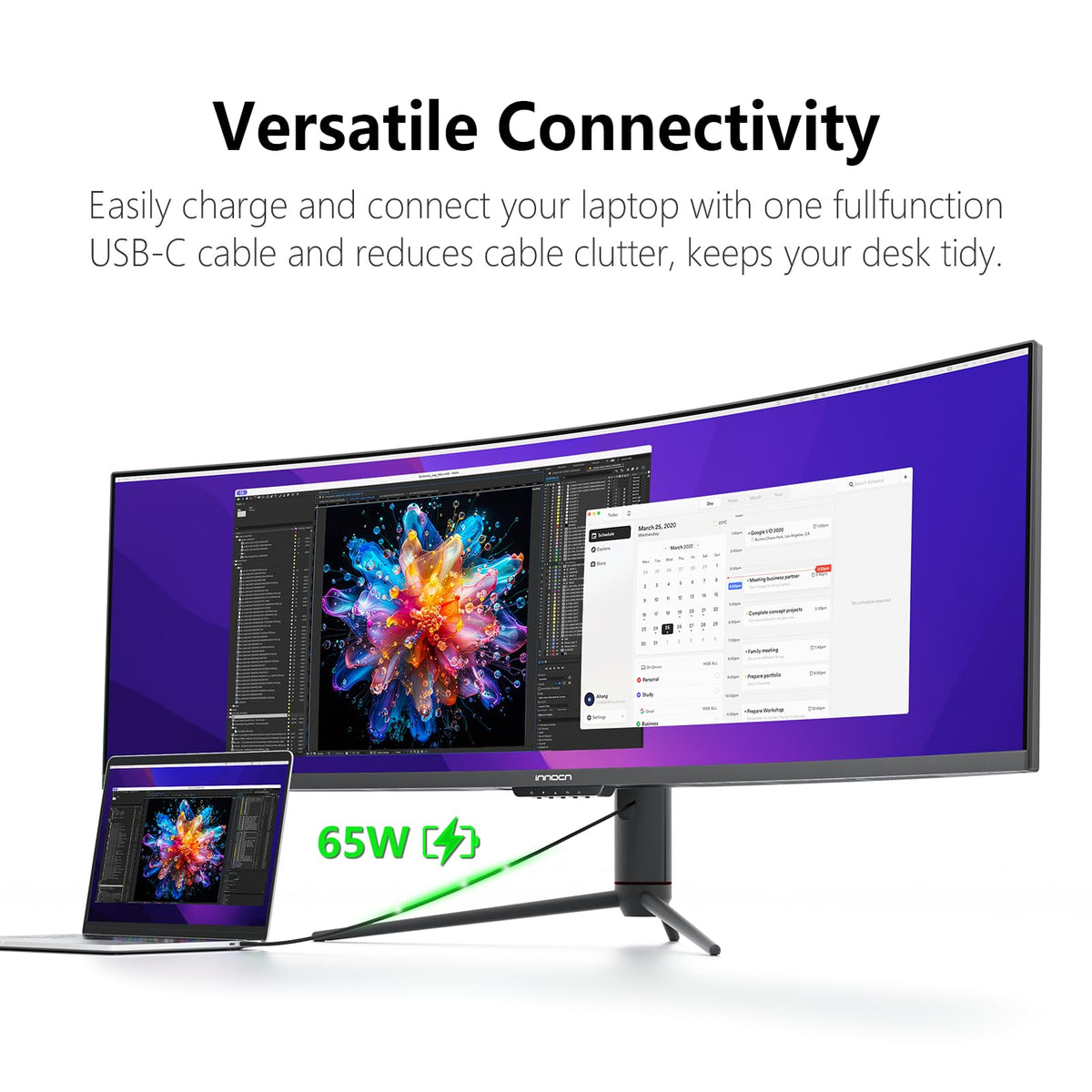 49" Curved Ultrawide Gaming Monitor 144Hz Y926352