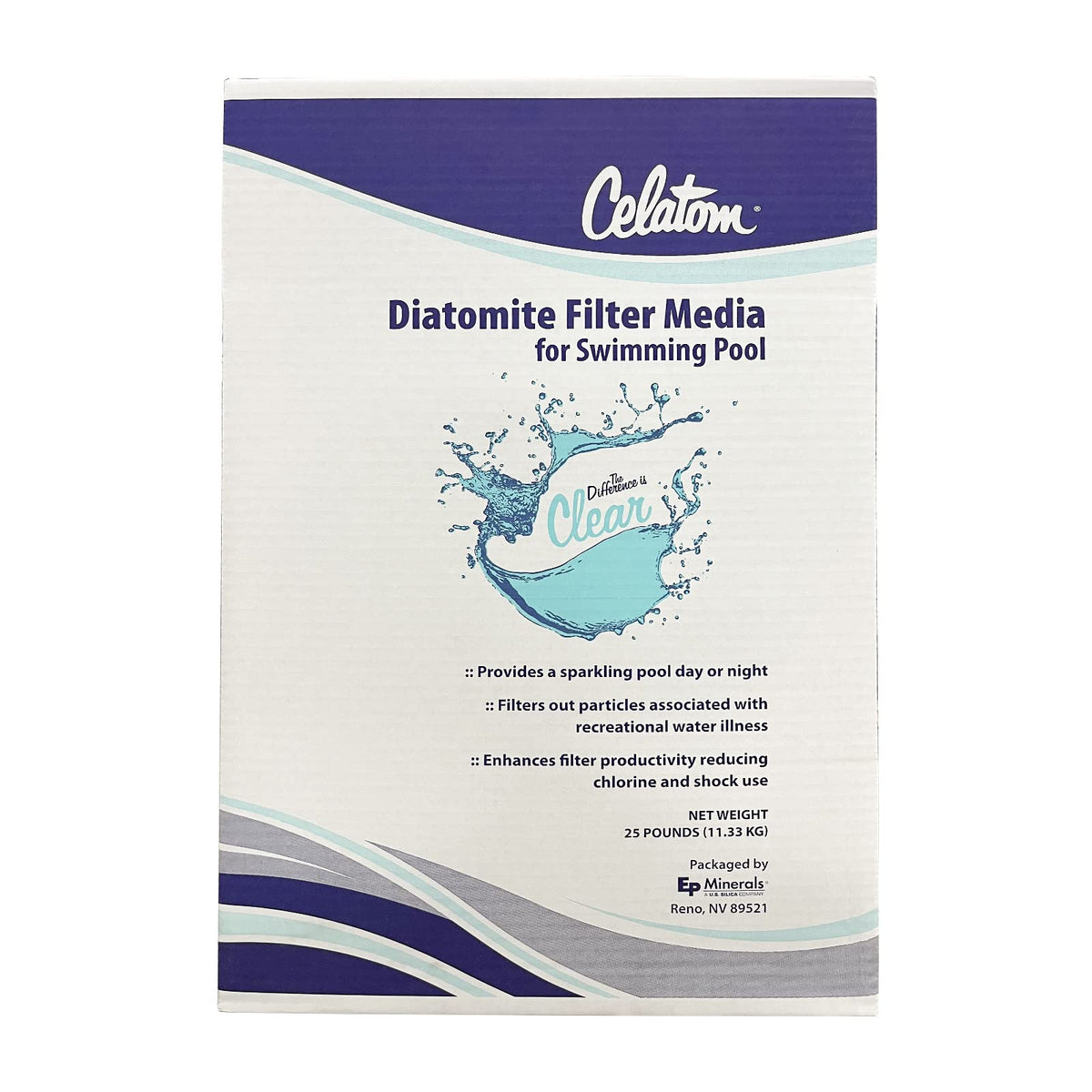 25LB Diatomaceous Earth Pool Filter Aid L438