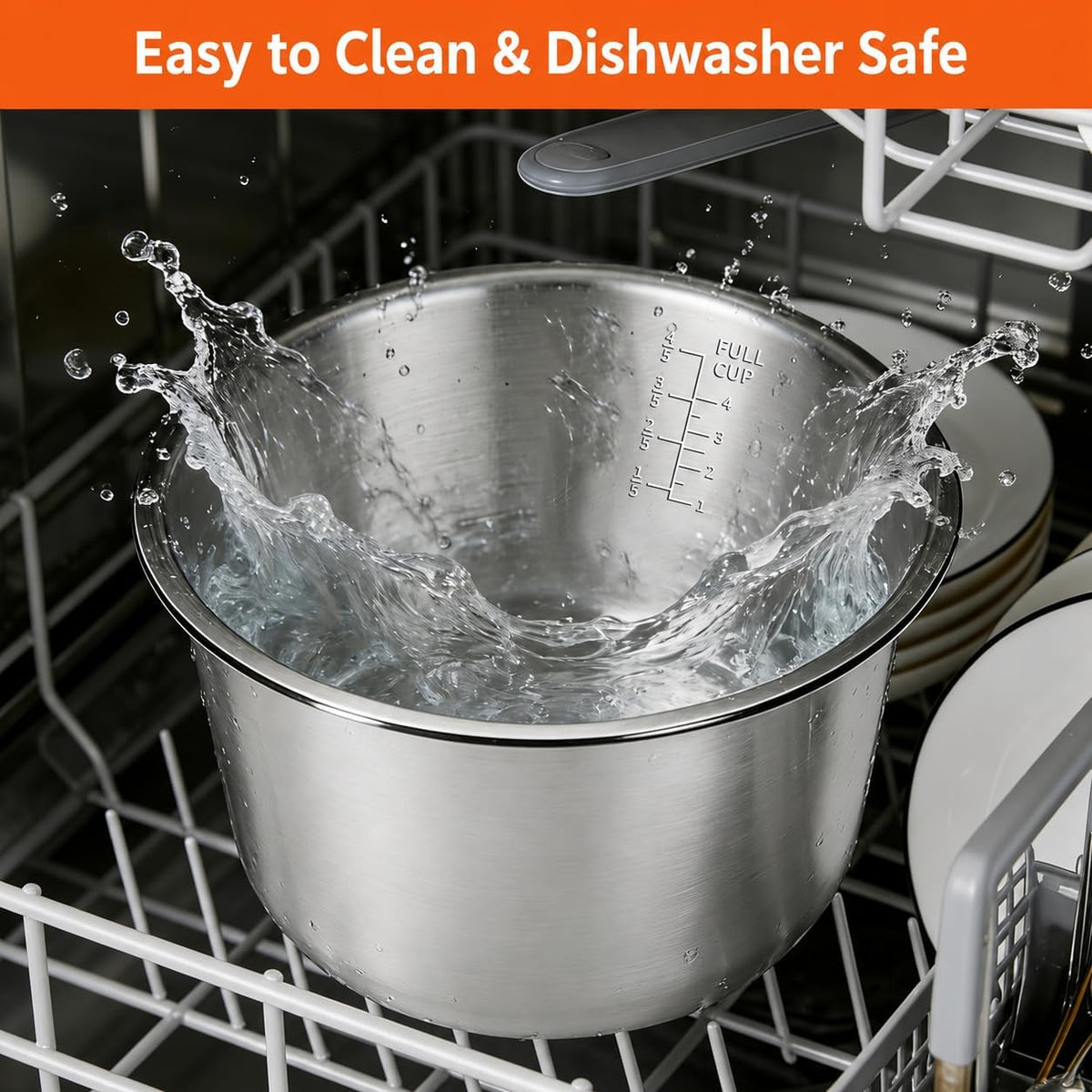 Stainless Steel Replacement Inner Pot Bowl G2898