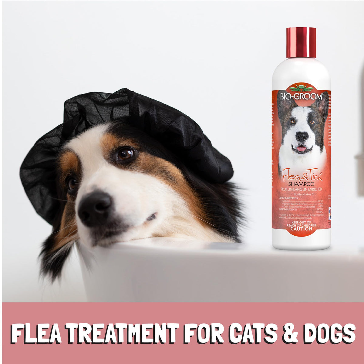 Flea & Tick Dog Shampoo & Repel Spray J490267