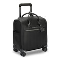 Black Wheeled Carry-On Cabin Bag with Tech Sleeve V390