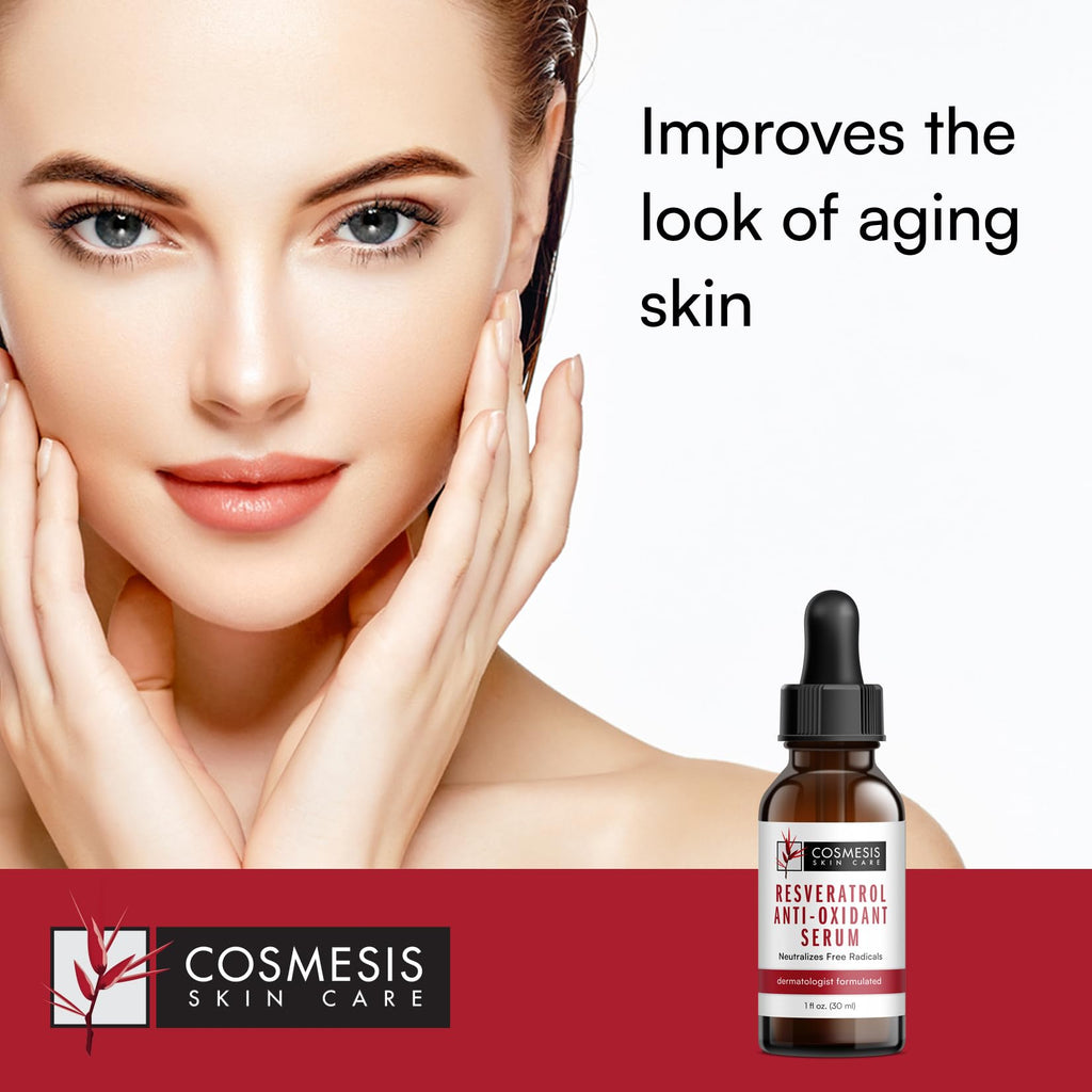 Resveratrol Antioxidant Serum with Tea Polyphenols, 1 fl oz V6185