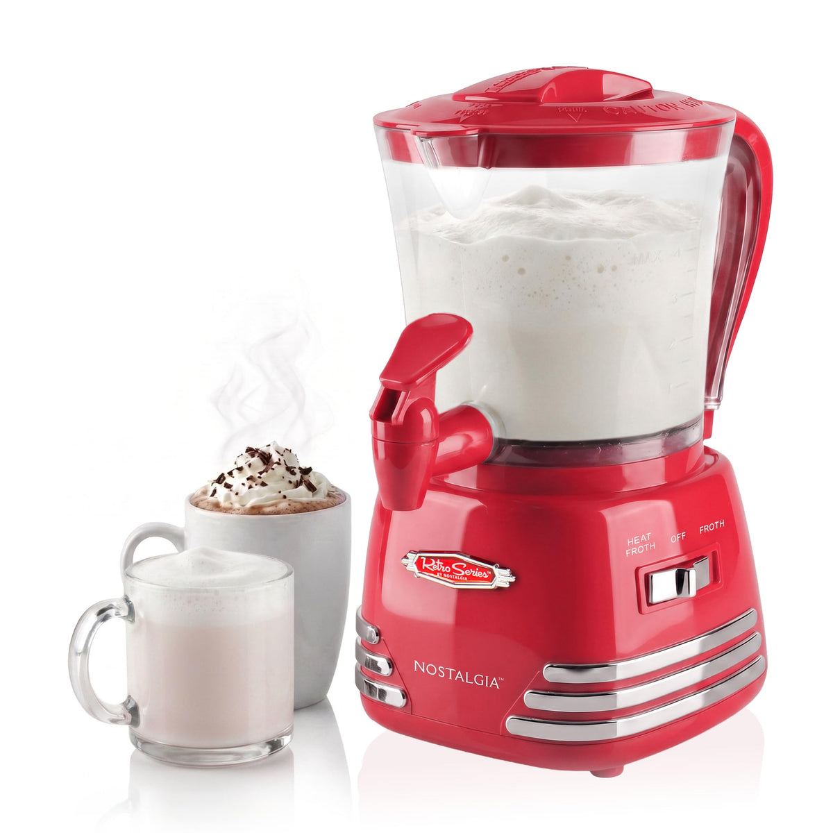 Hot Chocolate Maker & Milk Frother 4-Cup G8417