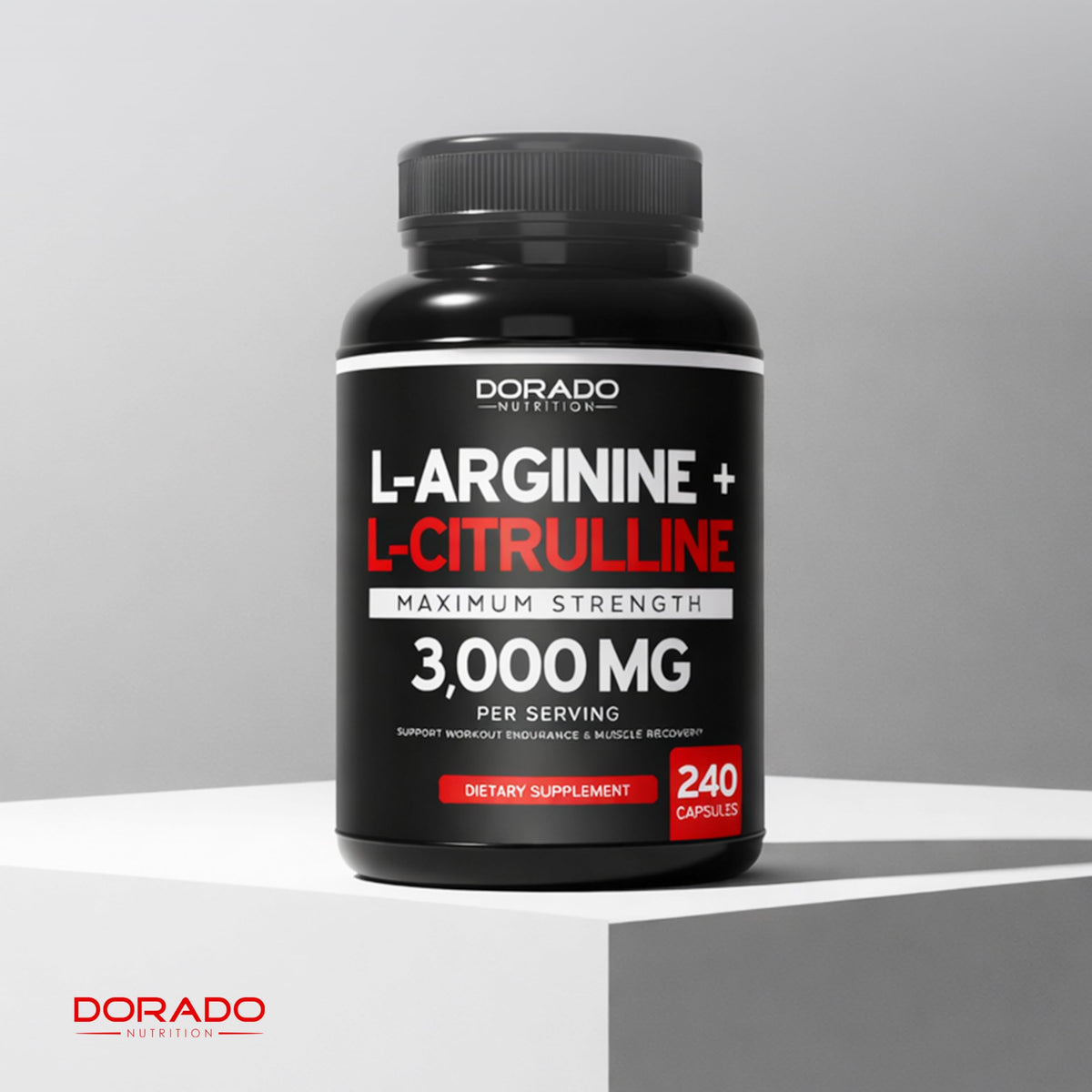 L Arginine L Citrulline 3000mg 240 Capsules E58787